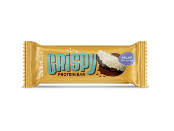 Barre Crispy Protein Biotech Usa saveur lait