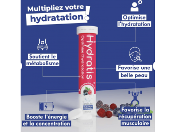 Hydratis, améliore l'hydratation
