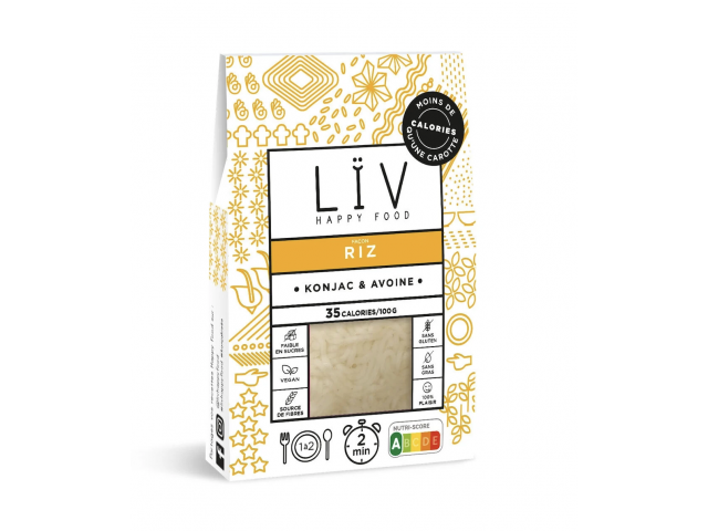Riz de konjac LÏV Happyfood