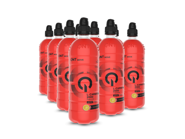 Boisson L-carnitine QNT Nutrition cramberry citron