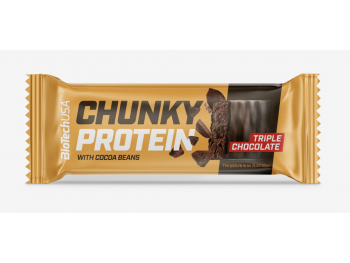 Barre Chunky Protein Biotech USA saveur Triple chocolate