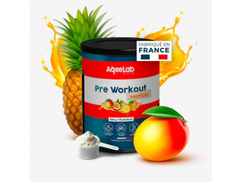 Pre Workout Aqeelab saveur Tropical