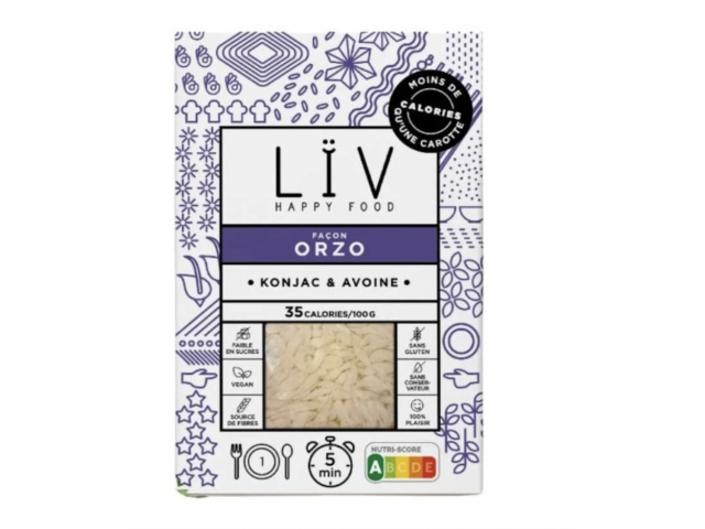Orzo  de konjac LÏV Happyfood