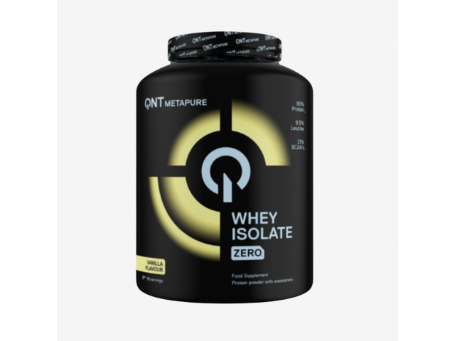 Metapure Zero Carb Whey Isolate Vanille QNT Nutrition