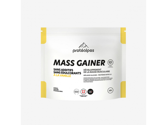 Mass Gainer vanille ProteAlpes