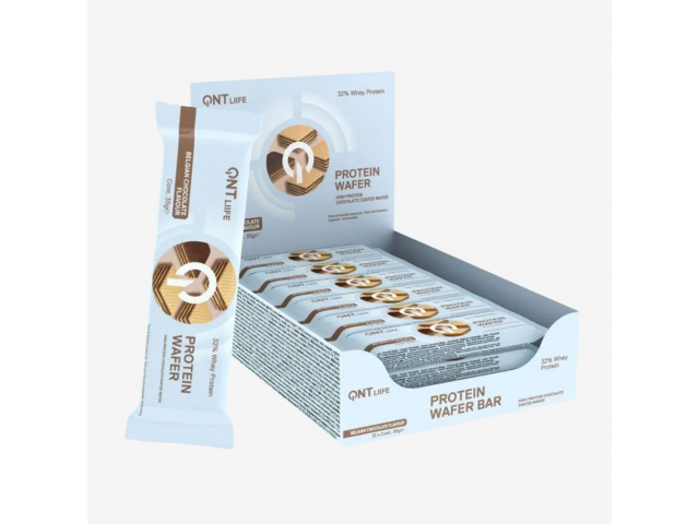 BARRE PROTEIN WAFER CHOCOLAT QNT NUTRITION