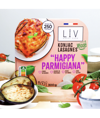 Plat konjac Happy Parmigiana 300g - Lïv Happy Food