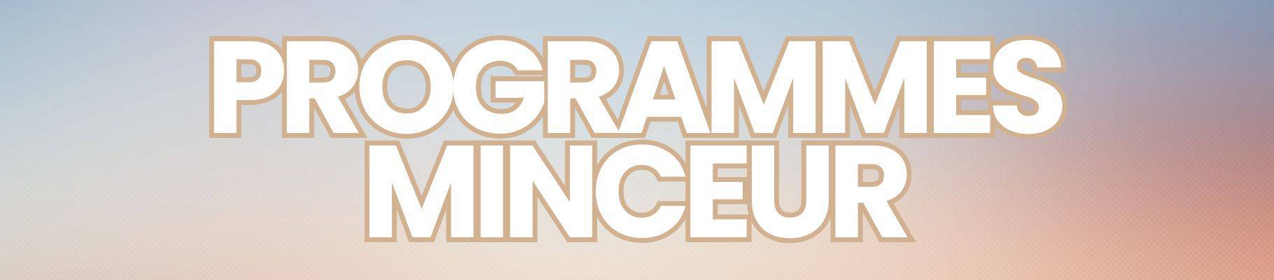 Programmes minceur